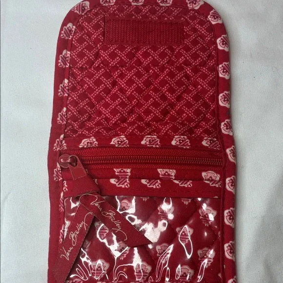 Vera Bradley Red Bandana Quilted Wallet - Picture 6 of 9